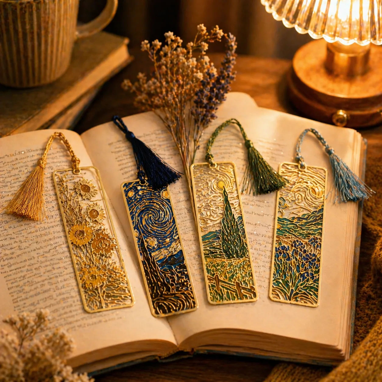 Novelty Bookmark Set (Pack of 4)
