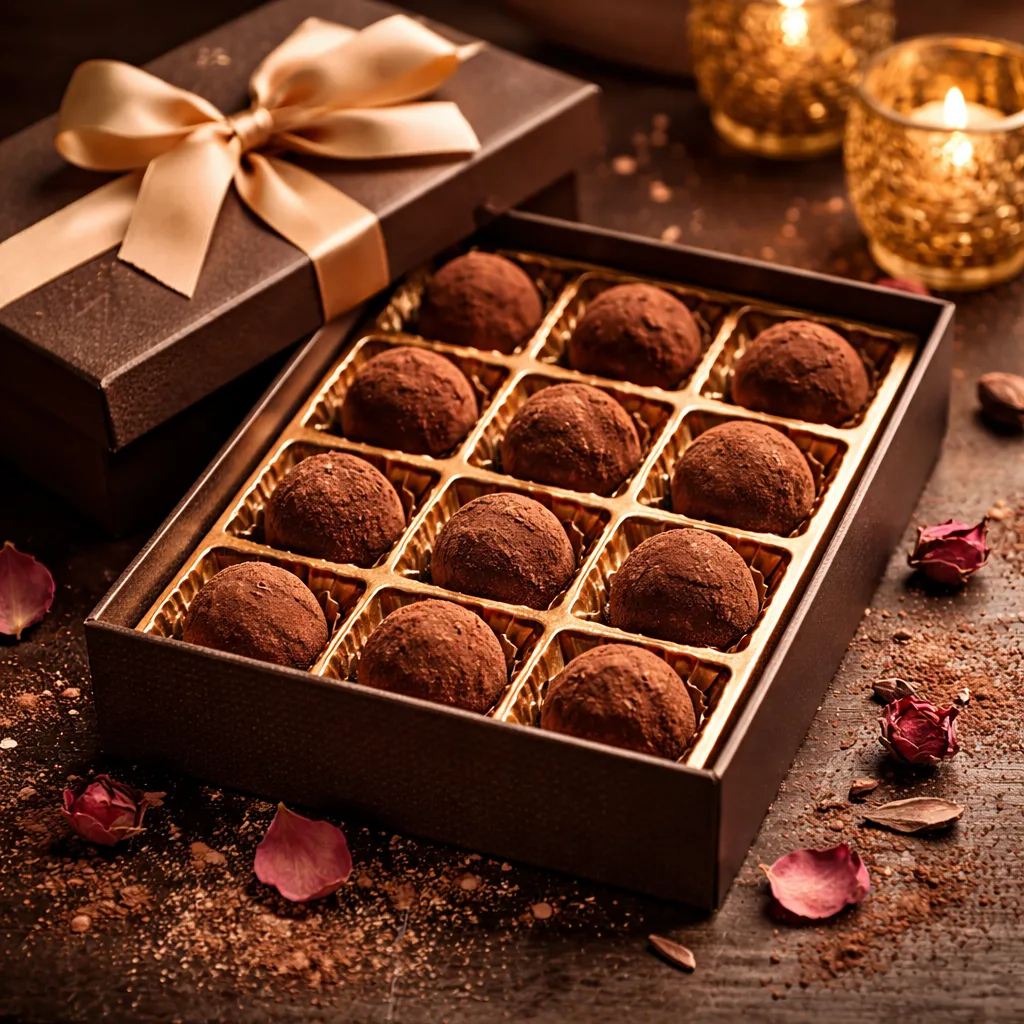 Luxury Belgian Chocolate Gift Box (Handcrafted Truffles)