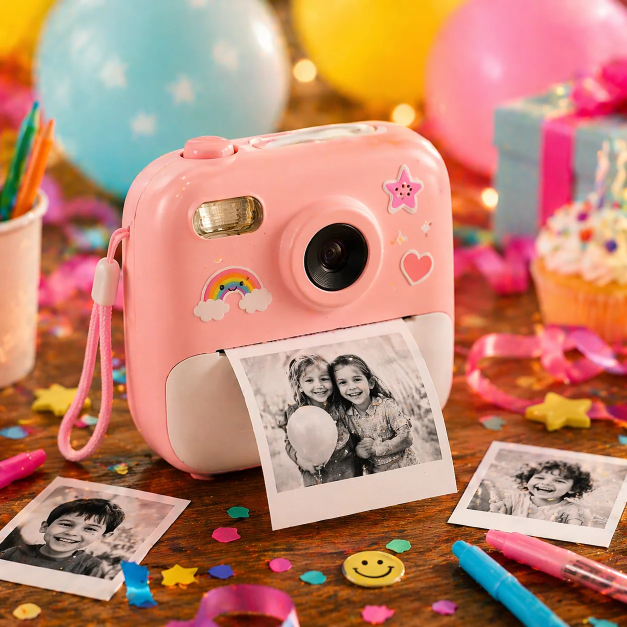 Instant Print Camera for Kids
