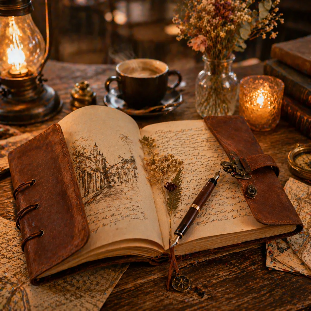 Handmade Leather Journal