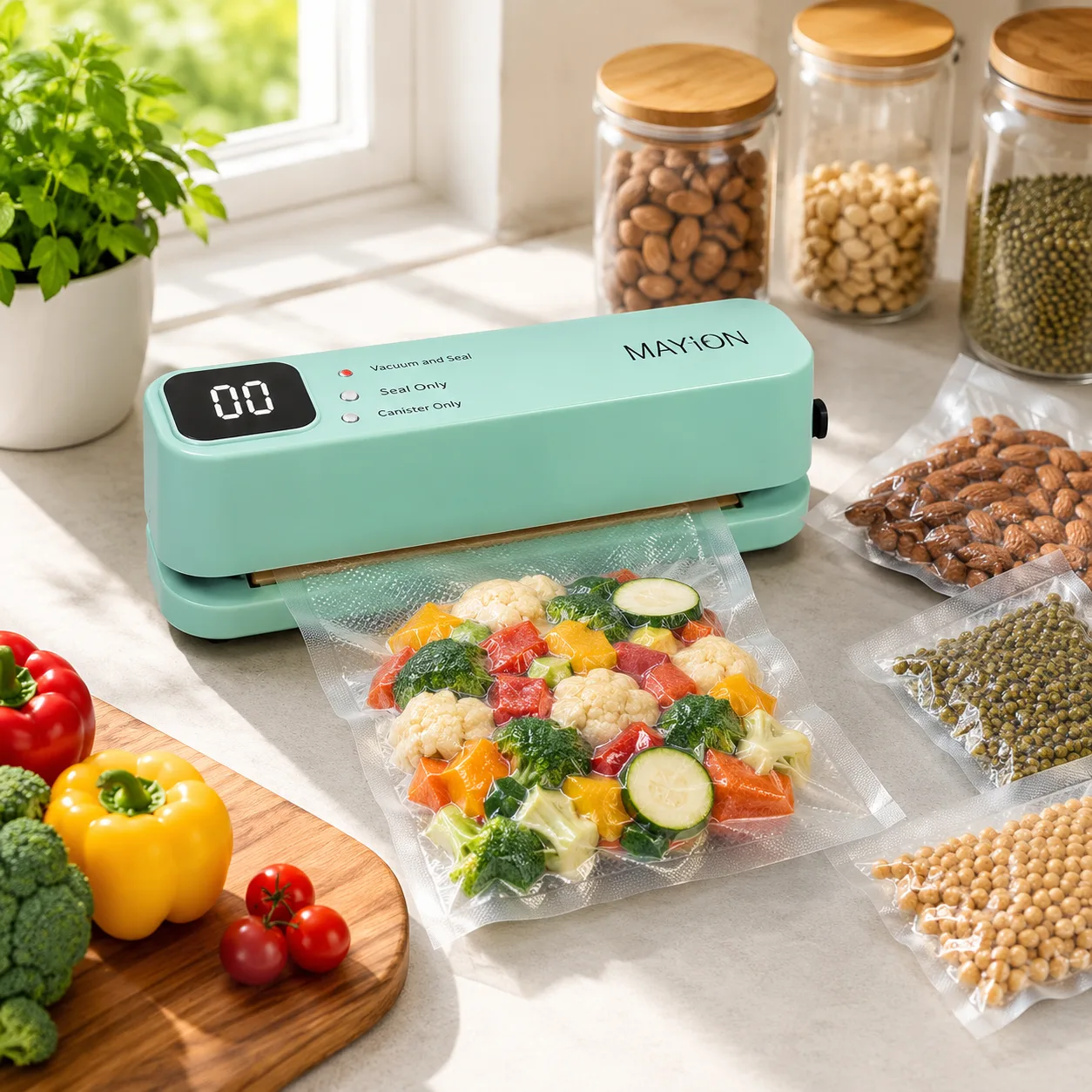 3-in-1 Cordless Vacuum Sealer Machine